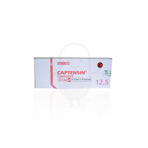 CAPTENSIN 12.5 MG BOX 50 TABLET